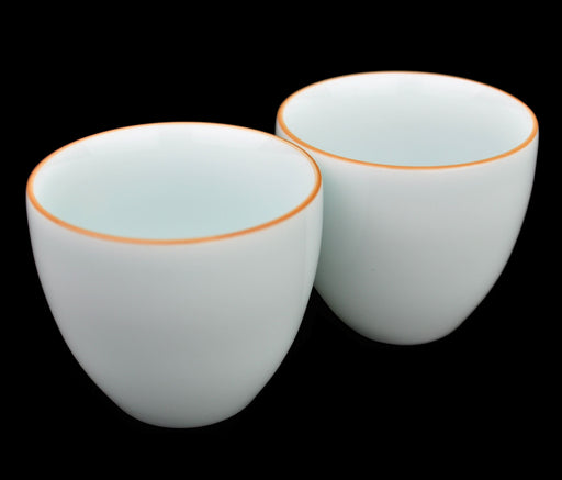 Jingdezhen Porcelain "Cloud Lining" Cups for Tea * Set of 2 - Yunnan Sourcing Tea Shop