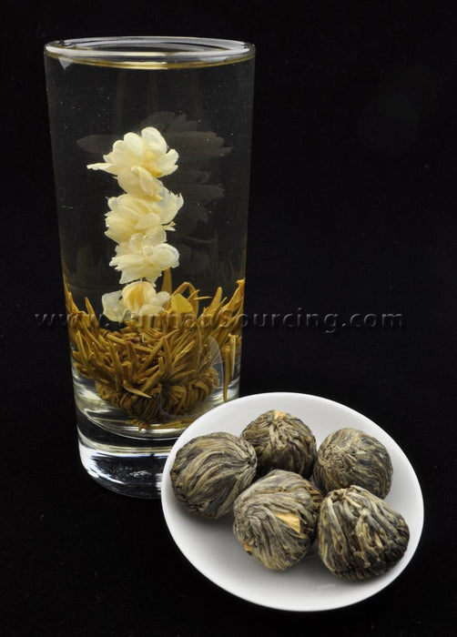 Blooming Tea Balls "Step By Step" Hand Crafted Flowering Tea