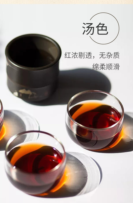 2020 Nan Jian Tu Lin "Recipe 8502" Ripe Pu-erh Tea Tuo