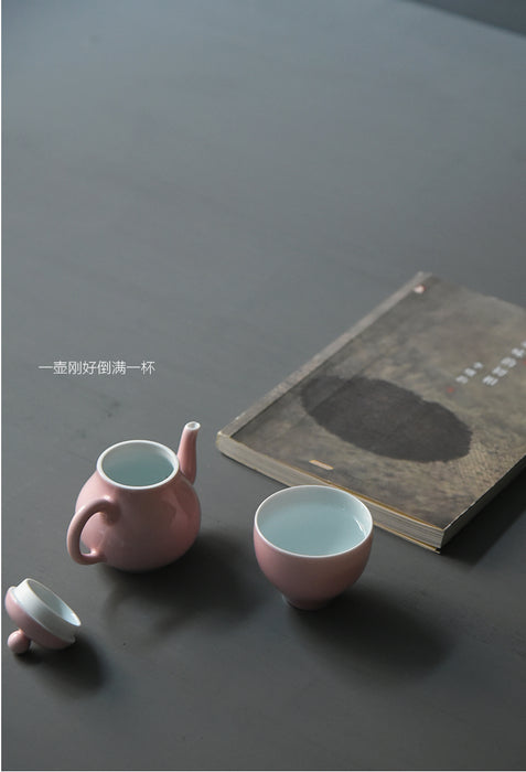 Jingdezhen Porcelain "Flared Pink Cup" * 90ml