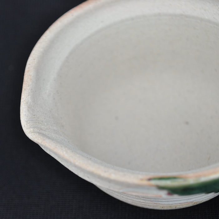 Hua Ning Pottery "Peacock Feather on White Clay" Gaiwan 140ml