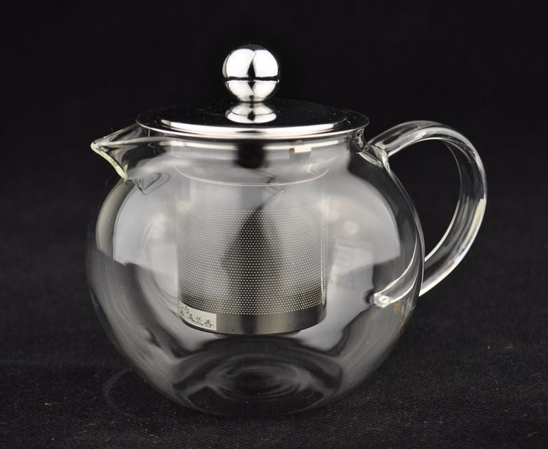 Glass Teapot with Stainless Steel Infuser Core * P-026 400ml